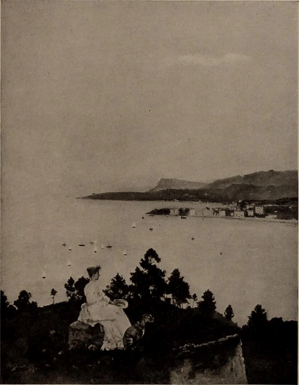 Alfred Émile Stevens - Giorno della regata, Mentone, 1894
